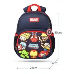Sac à dos Disney Spiderman Iron Man Captain America pour enfants, sac à dos à motif Avengers, petits sacs d'école, de voyage, cadeaux 6
